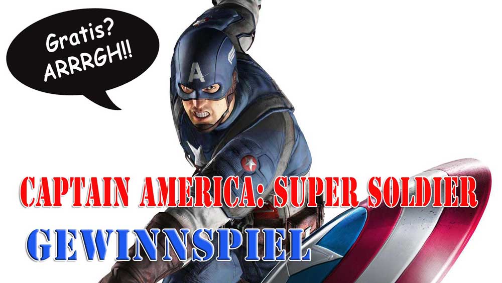Captain America: Super Soldier Gewinnspiel