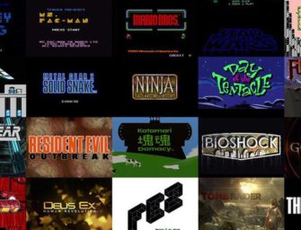 Clip des Tages: A Brief History of Video Game Title Design