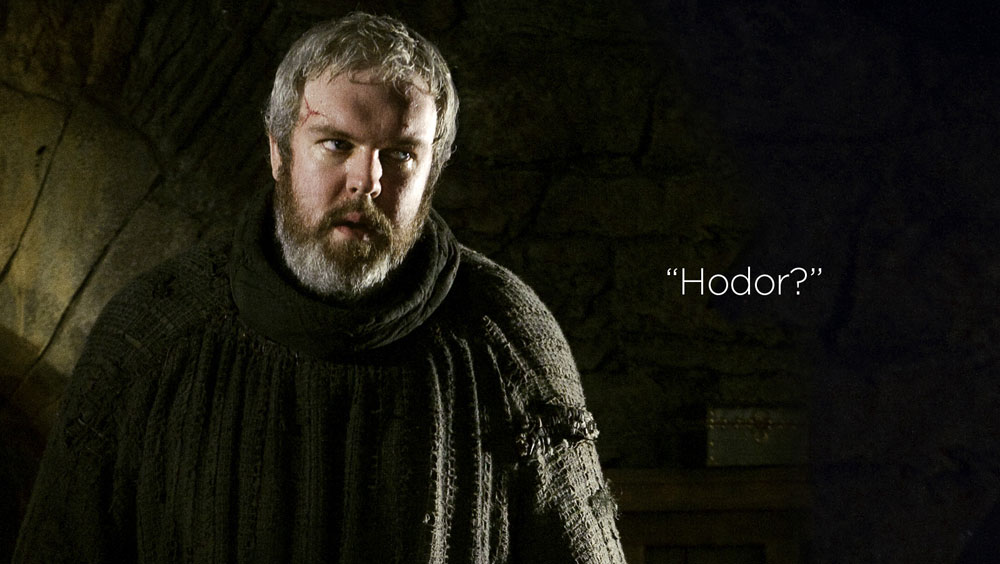 Clip des Tages: Hodor on Family Feud