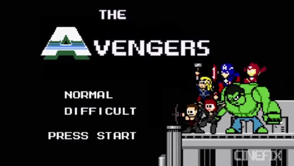 Clip des Tages: The Avengers (8-Bit Version)