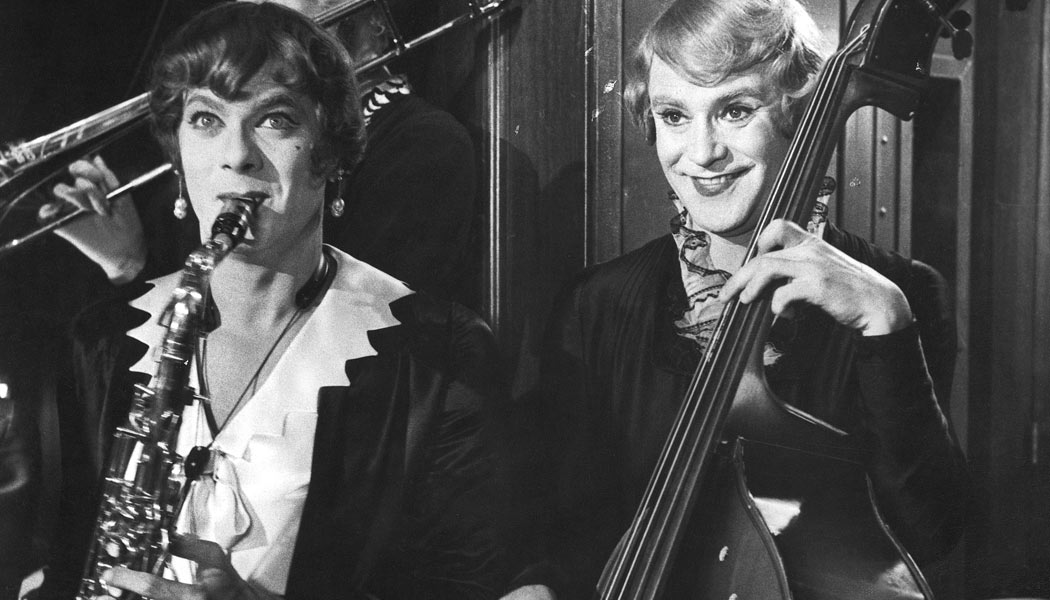 Filmkritik zur Billy Wilder Komödie Manche mögen's heiß pressplay